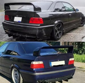 Fibre de carbone Compatible pour <span class=keywords><strong>BMW</strong></span> 1992-1999 <span class=keywords><strong>E36</strong></span> M3 Série 3 328i 320i 318tds <span class=keywords><strong>316ti</strong></span> 323ti 316i 318is 323i Aileron d'aile de coffre arrière - Product Image 5