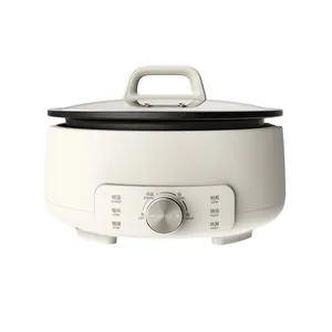 Large Capacity OEM ODM Easy Removable Multi-functional Hot Pot Electric Skillet