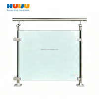 Balustrades et mains courantes en acier inoxydable et verre pour villas et appartements – Personnalisation fournisseur HJ – Meilleures ventes