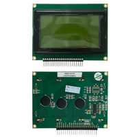 Module LCD graphique 128*64 de remplacement domestique neuf LMC97H436CL, fond vert, police noire, affichage industriel COB 20 broches