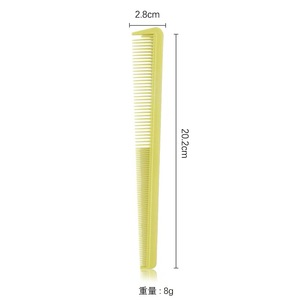 Commercio all'ingrosso #253 <span class=keywords><strong>pettine</strong></span> per <span class=keywords><strong>capelli</strong></span> pronto per la spedizione di plastica rosso rasato <span class=keywords><strong>pettine</strong></span> professionale leggero e affusolato per il taglio dei <span class=keywords><strong>capelli</strong></span> - Product Image 5