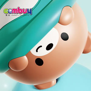 Animal mignon secouant la musique anneau de dentition en plastique souple bébé hochet marteau avec morsure jouet - Product Image 5