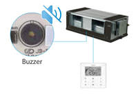 Climatiseur monosplit encastré à conduit central, à fréquence variable, pour hôtels et usage extérieur