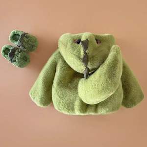 <span class=keywords><strong>Manteau</strong></span> d'hiver en chenille pour enfants, pull en laine, nouveau modèle 2025, doublure en velours, veste épaisse et chaude rembourrée de coton, imitation fourrure de vison pour filles - Product Image 2