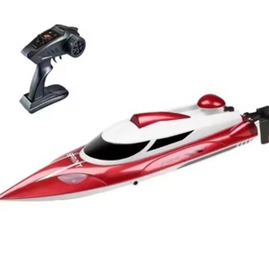 Bateau de course RC Wltoys WL918 RTR avec télécommande 2,4 GHz, étanche, vitesse de 35 m/h, piles incluses, divertissement en plein air - Product Image 1