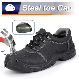 JIANKUN-Botas <span class=keywords><strong>de</strong></span> trabajo <span class=keywords><strong>de</strong></span> seguridad negras transpirables, <span class=keywords><strong>de</strong></span> corte bajo, antiperforación, antideslizantes, con punta <span class=keywords><strong>de</strong></span> acero, suela ligera <span class=keywords><strong>de</strong></span> PU, fábrica <span class=keywords><strong>de</strong></span> cuero <span class=keywords><strong>de</strong></span> microfibra - Product Image 2