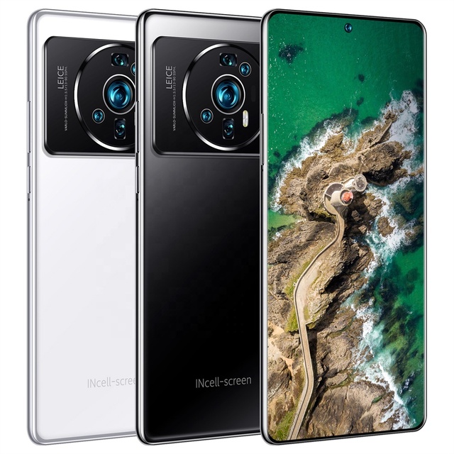 M12 U1tra Original 7.3 Inch 48MP+72MP 16GB+512 10 Core 5G SmartCell Phones Large Capacity Battery Phone Android Smartphone