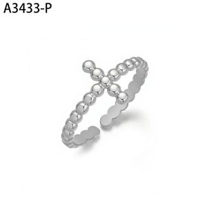 Amy Amy Fashion <b>Ring</b> A3433 Cross Shape 925 <b>Silver</b> Plated Religious Jewelry for Women Daily Wear Gift - Product Image 1