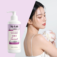 Gel Douche Hydratant et Lissant à la Vitamine E et à l'Acide Hyaluronique, Parfum Raisin, 500ml – Vente Chaude, Personnalisable en Usine