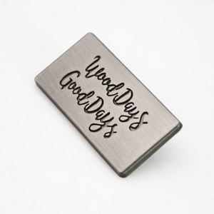 Etiquetas Clásicas de Otras Marcas, Etiquetas Hechas a Mano con Logotipo, Etiquetas Ecológicas Personalizadas, Plegables por un Lado, Etiquetas de Ropa para Bolsas, Zapatos y Prendas - Product Image 4