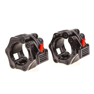 Colliers de barre d'haltères en <span class=keywords><strong>plastique</strong></span> robuste de 2 pouces, à dégagement rapide, antidérapants, paire, colliers d'exercice, verrous de plaques de poids professionnels, clips de sécurité - Product Image 3