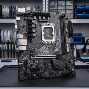 Nueva Placa Base BATTLE-AX B760M-K D5 V20 LGA 1700 DDR5 96 GB de Doble Canal M.2 y SATA PCIe 4.0 X16 para Ordenador de Escritorio M-ATX - Product Image 3