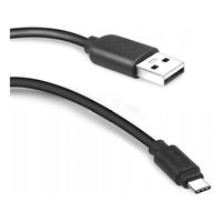 CABLE DE CARGA Y DATOS USB C 2.0 Negro 1.5m TECABLEMICROC15K