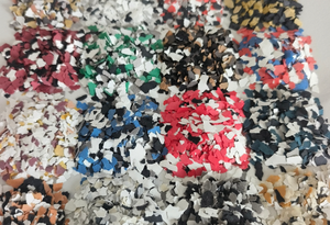 Peinture époxy pour sols en béton, design couleur, avec paillettes de mica, feuille de roche composite ultra-fine, couleur pour la décoration des murs et des sols intérieurs - Product Image 2