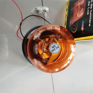 12V 24V Amber Blue Ambulance Magnetic IP65 Truck <strong>Rotating</strong> Lamp H1 <strong>Bulb</strong> Warning <strong>Led</strong> Halogen Beacon Light - Product Image 4