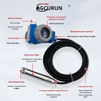 Transmetteur de niveau de pression statique Accurun Instrument, capteur submersible intelligent, jauge de niveau à affichage numérique, type IP68 T91-K
