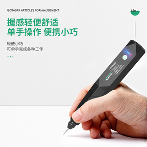 เครื่องเจียรไฟฟ้าขนาดเล็ก Longxiang Optoelectronics ใช้แบตเตอรี่ 18V ความเร็ว 18000 รอบต่อนาที แบบไร้สาย สำหรับงานแกะสลักไม้ DIY - Product Image 5