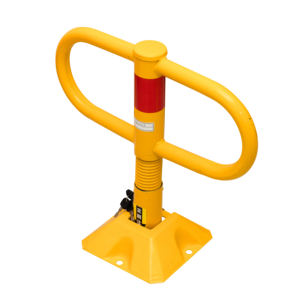 Bloqueador de Estacionamiento Plegable de Acero de Alta Resistencia, Barrera de Seguridad con Bloqueo Manual - Product Image 1