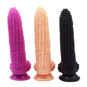 Juguete Sexual Anal de 8 Pulgadas de Largo Total, 6 Pulgadas Insertables, 1.7 Pulgadas de Diámetro, con Forma de Mazorca de Maíz Realista para Estimulación Anal y Vaginal - Product Image 2