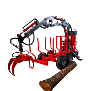Cargador Forestal Automático a Gasolina con Grúa para Troncos, Pinza para Troncos y Remolque, Marca BITA - Product Image 3