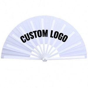 Personalized Foldable Hand Fan for Wedding Decoration Music Festival Party and Corporate Promotional Custom <b>Gifts</b> - Product Image 2