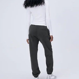 Chemise en tricot décontractée à manches longues pour femmes, coupe ajustée, boutonnée sur le devant, couleur unie, haut <span class=keywords><strong>basique</strong></span> pour tous les jours, <span class=keywords><strong>t</strong></span>-<span class=keywords><strong>shirt</strong></span> streetwear personnalisé - Product Image 4