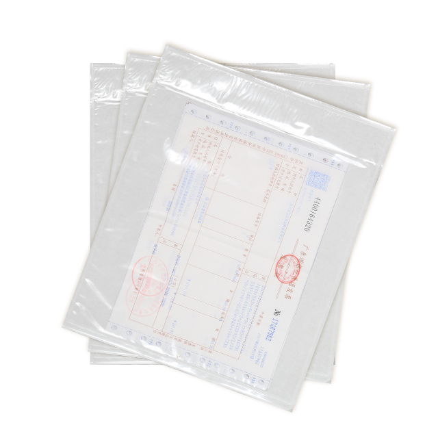 Plastic Transparent Packing List Envelope Waterproof Document Packing List Enclosed Plastic Envelope