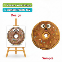 Fabricant de jouets en peluche personnalisés : Porte-clés, Poupée fille mignonne aux cheveux bouclés et aux lunettes, Collection de marchandises anime, Peluche Kettlebell personnalisée
