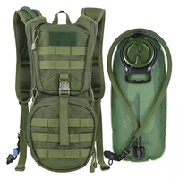 Sac à dos tactique d'hydratation personnalisé pour la randonnée en plein air, l'escalade, la survie, avec poche à eau en TPU de 2L et 3L