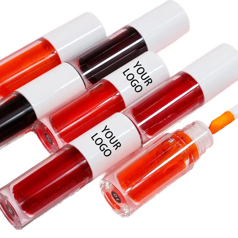 Trucco di colore vegano 2024 nuovo Design rossetto idratante facile da marcare rossetto tinta labbra paffuto
