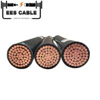 Cable Eléctrico Flexible de Cobre THHN, Calibre 8AWG, 6AWG, 4AWG, 3AWG, 2AWG, 1AWG, Conductor de Cobre, Aislamiento de PVC, 600V