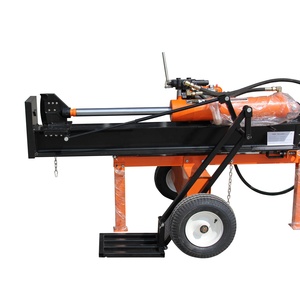 Venta caliente 40Ton bomba hidráulica eléctrica cinética horizontal de madera de fuego procesador vertical diesel con log lift logsplitter - Product Image 3