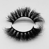 Faux cils 3D en fourrure de vison, effet naturel, 20 mm, légers et doux, marque privée, vente en gros Qingdao