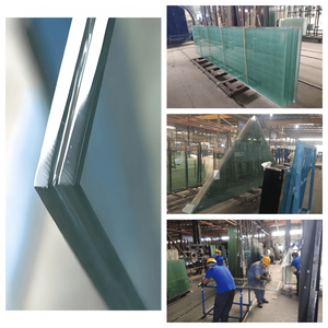 Puerta de vidrio templado para empresa Proveedor de fábrica cercano 4mm 8mm 10mm Bajo Costo de vidrio de hierro - Product Image 4