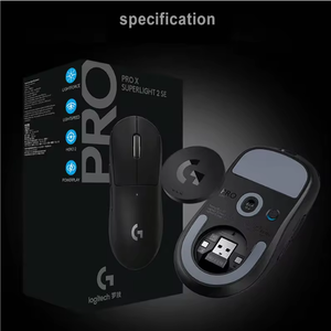 Souris de jeu sans fil <span class=keywords><strong>Logitech</strong></span> GPW G PRO X SUPERLIGHT de deuxième génération, ultra-légère, 25 600 DPI, compatible avec PC / Mac - Product Image 4