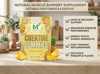 Gummies de créatine OEM, 90 unités |   Vegan - Développez la masse musculaire et renforcez la force pour les hommes et les femmes