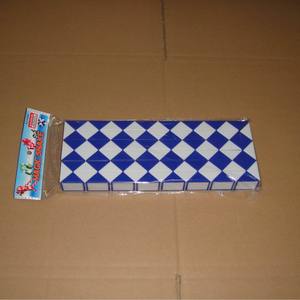 Serpiente mágica de 96 segmentos, 1,66 m de largo, rompecabezas transformable, juguete educativo para niños de 5 a 7 años, unisex, azul y blanco - Product Image 1