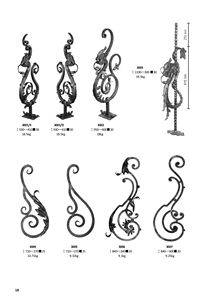 Composants en <span class=keywords><strong>fer</strong></span> <span class=keywords><strong>forgé</strong></span> éléments forgés poteau de départ en <span class=keywords><strong>fer</strong></span> <span class=keywords><strong>forgé</strong></span> <span class=keywords><strong>rampe</strong></span> en acier carrée torsadée pour main courante balustrade raling - Product Image 5