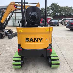 Mini-excavatrice Sany SY18U neuve, 1,95 tonne, moteur Yanmar 14,6 kW, excavatrice sur chenilles sans hydraulique pour la construction, à prix avantageux. - Product Image 2