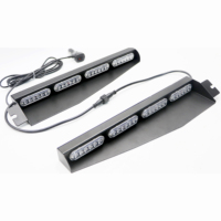 Feux stroboscopiques d'urgence BIAOCHI pour pare-brise, barre lumineuse avec ventouses pour véhicules de construction, voitures, camions