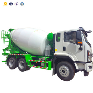 Camión Mezclador de Concreto de <span class=keywords><strong>3</strong></span> <span class=keywords><strong>Ejes</strong></span>, 8m3, 10m3, 12m3, Mezclador con Tanque de Diésel y Bomba para Obras de Construcción - Product Image 4