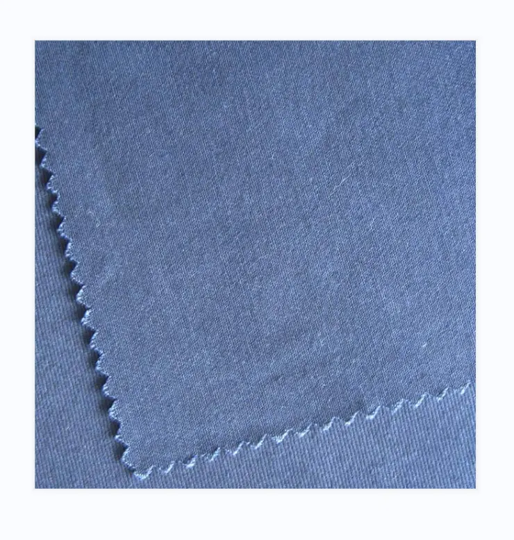 Tersedia 100% C 21 warna katun tebal kain kepar 3/1 270gsm kain workwear