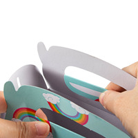 Personnalisez votre logo Design boîtes à cupcakes emballage boîtes à gâteaux en vrac