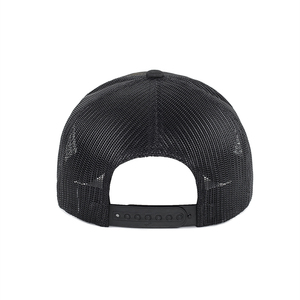 Topi Trucker Jaring Yu Poong 6606 <span class=keywords><strong>M</strong></span> C Pria dengan Bordir 3D Logo Custom Pabrik, Cetak Kamuflase Hitam, Gorras - Product Image 5