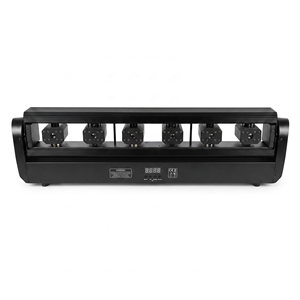 Barra de Luz Láser Roja de 6 Cabezas y 500mW con Control Independiente por <span class=keywords><strong>DMX</strong></span>, Láser para Escenarios de DJ, Conciertos y Actuaciones en Vivo - Product Image 1