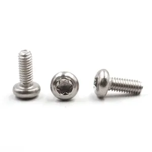 Stainless Steel pan head Torx Drive Socket Head Screws Six Lobe Round Pan Head Laptop Machine Electric Screws