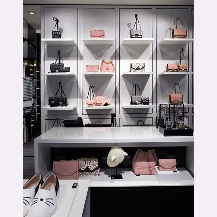 Source Luxury Handbag Store Interior Design Bag Retail Shop Wall