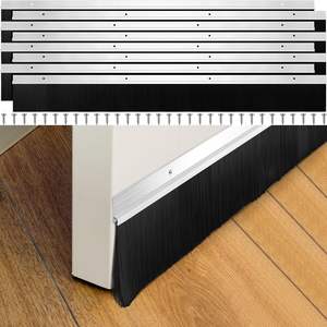 Brosse <span class=keywords><strong>de</strong></span> balayage <span class=keywords><strong>de</strong></span> <span class=keywords><strong>porte</strong></span> en aluminium à montage facile et durable gris PP balayage <span class=keywords><strong>de</strong></span> fond <span class=keywords><strong>de</strong></span> cheveux Garage portes extérieures accessoires <span class=keywords><strong>de</strong></span> fenêtre <span class=keywords><strong>de</strong></span> <span class=keywords><strong>porte</strong></span> facile - Product Image 5