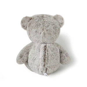 Peluche <span class=keywords><strong>Orso</strong></span> <span class=keywords><strong>Grizzly</strong></span> Riscaldabile al Microonde, Cuscino Personalizzato Super Morbido in Cotone, Impacco Termico con Semi di Lino Lavati, Regalo per Bambini - Product Image 3