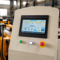 Máquina de Doblado de Tubos CNC Programable, Dobladora de Tubos Automática con Servo Hidráulico para Tiendas de Materiales de Construcción
